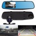  Dvr blackbox Espejo Camara Delantera Y Trasera 